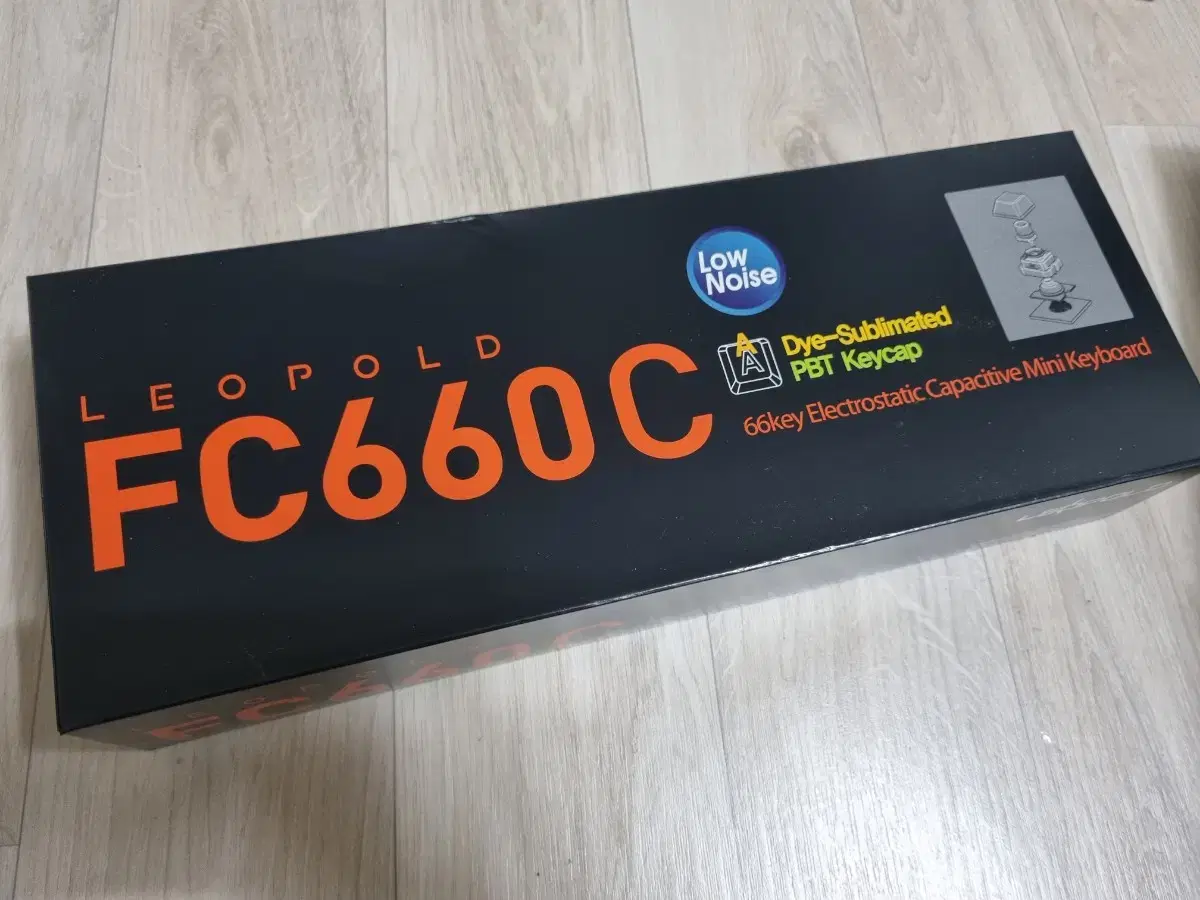 레오폴드 FC660C 3세대 토프레 무접점키보드 화이트 저소음 45g